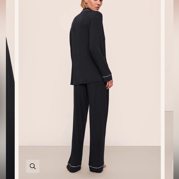 Eberjey pajama set black medium - Picture 2 of 9